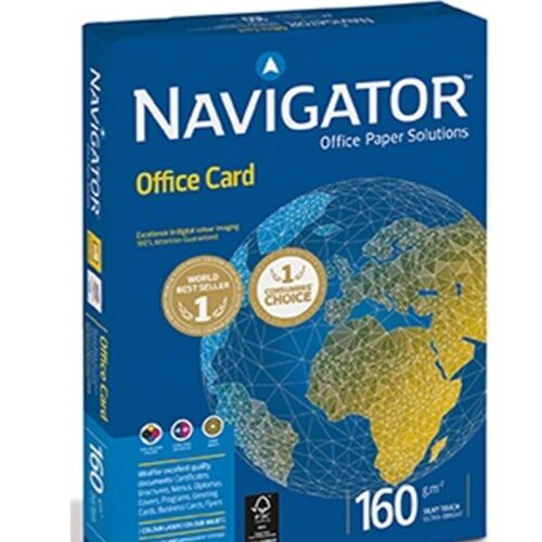 Navigator Gramajlı Fotokopi Kağıdı Laser-Copy-İnkjet Office Card 250 Yaprak A3 160 Gram Beyaz