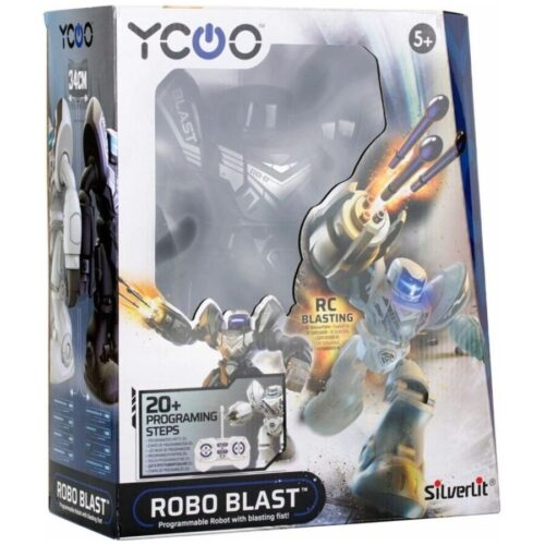 Silverlit Oyuncak Robo Blast Robot SIL/88097 (Karışık Renk, 1 Adet)