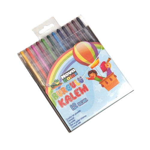 Nova Color Nc-2122 12 Renk Çevirmeli Pastel Boya