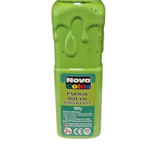 Nova Color Parmak Boyası 180 Gram Açık Yeşil Nc-641