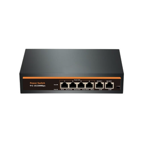 Nova Nvc-Intsf0420Fb2L 24V Intercom 4+2 Port Poe Swıtch (10-100)