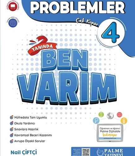 Palme Yayınevi Hazırlık 4. Sınıf Problemler Soru Yanında Ben Varım