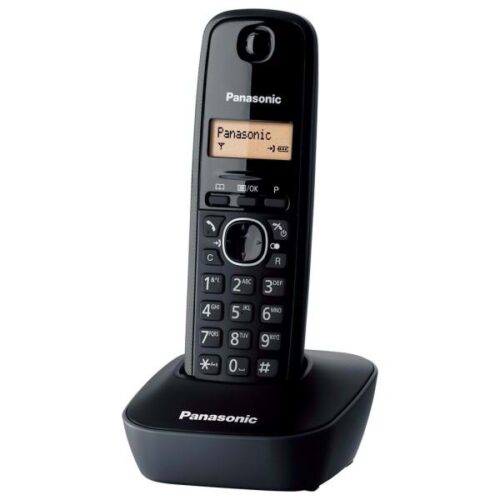 Siyah Telsiz Dect Telefon 50 Rehber Kx-Tg1611