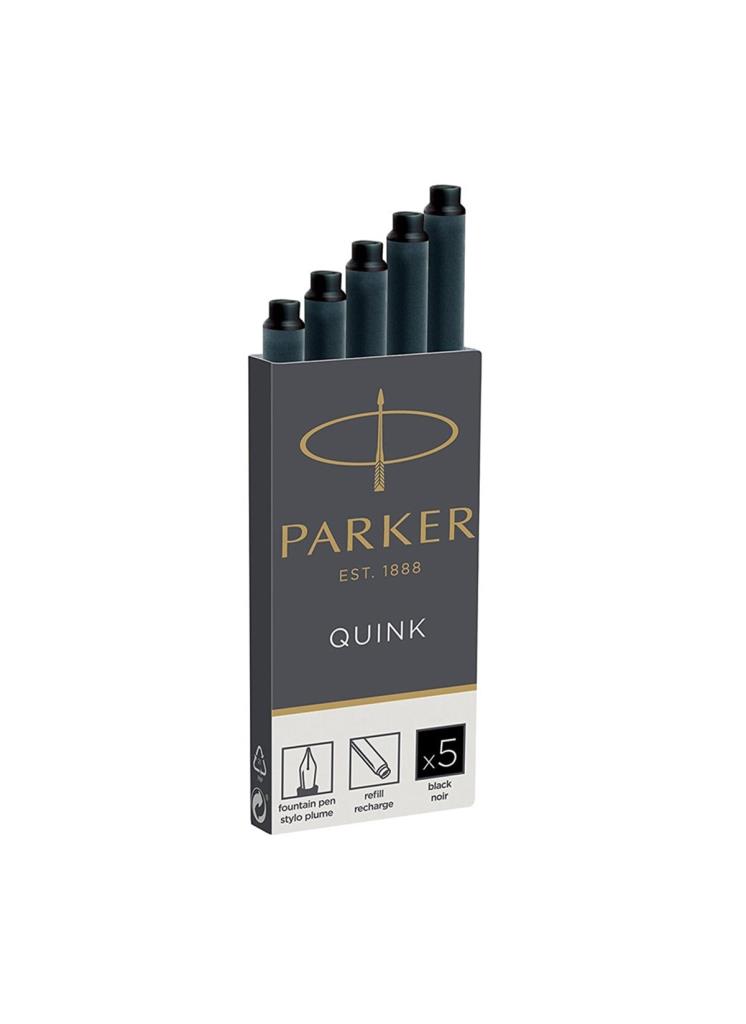 parker dolma kalem kartusu quink 5 li siyah 323416.jpg