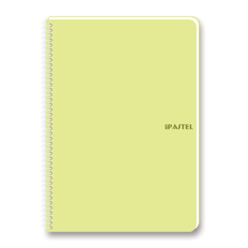 Pastel Note A4 120 Yaprak Çizgili Pp Kapak Spiralli Defter 60 Gram (6 Lı Paket)