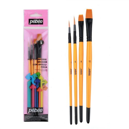Pebeo Fırça Seti 4 Lü Set-5