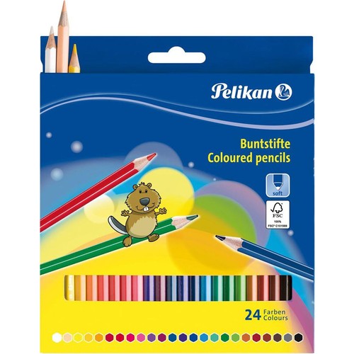 Pelikan Kuru Boya Kalemi 24 Renk 724013