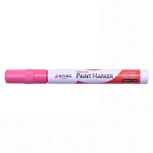 Penac Markör Paint Boya Kalemi Pembe Yuvarlak Uçlu 2-4Mm OT0140-PK (12 Li Paket)