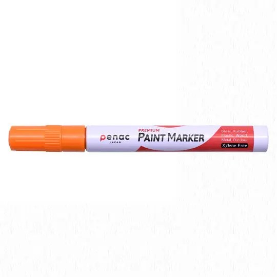 penac markor paint boya kalemi turuncu yuvarlak uclu 2 4mm ot0140 or 12 li paket 407606.jpg