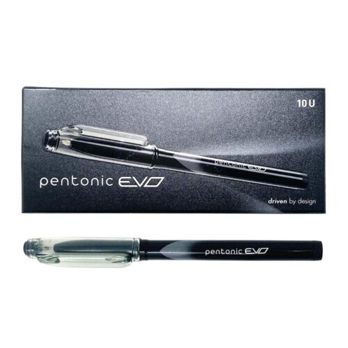 Pentonic Roller Kalem Evo 0.7 Mm Siyah (10 Lu Paket)