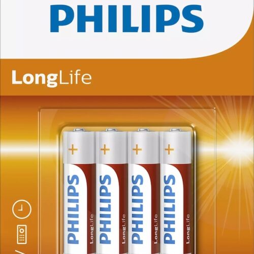 Philips Longlife İnce Kalem Pil AAA 4 Lü