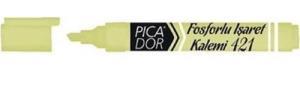 picador 421 fosforlu kalem pastel sari kx 081 10 lu 1 paket 10 adet 323382.jpg