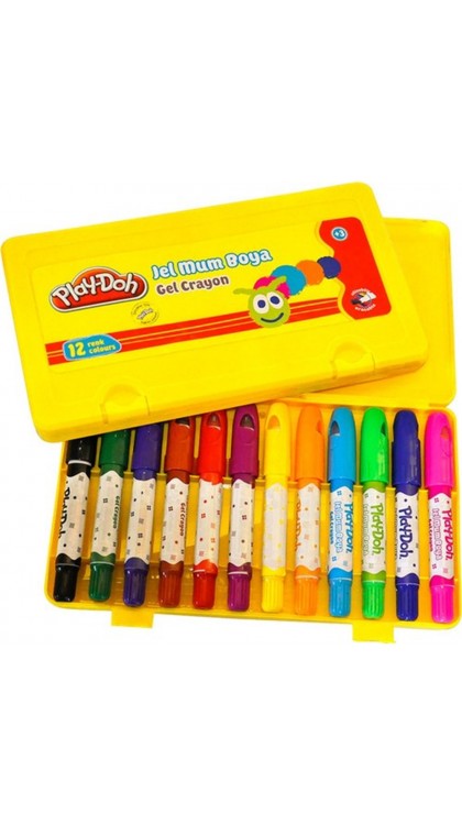 play doh jel crayon 12 renk pp box 424600.jpg
