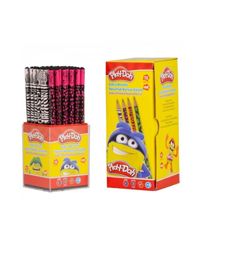 play doh kursun kalem zebra desenli yuvarlak 72 li stand play kk010 499235.jpg