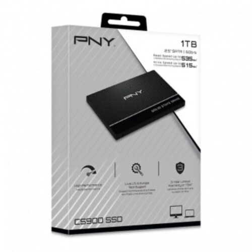 Pny 1Tb Cs900 3D Nand 2.5" Sata III İnternal Solid State Drive (Ssd7Cs900-1Tb-Rb) Ssd Harddisk