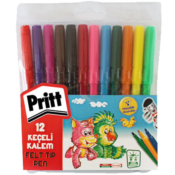 pritt keceli kalem 12 renk 1687976 56378.png