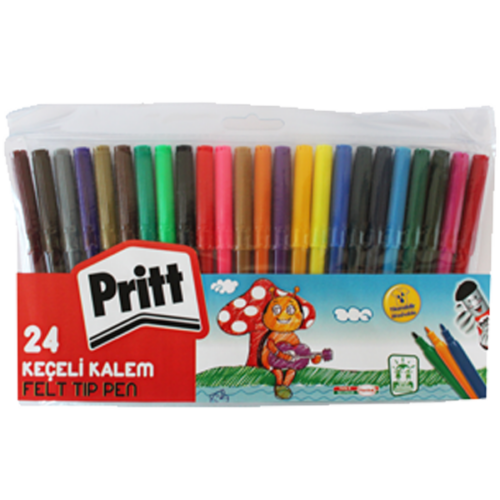 Pritt 24 Renk Keçeli Kalem 1774252
