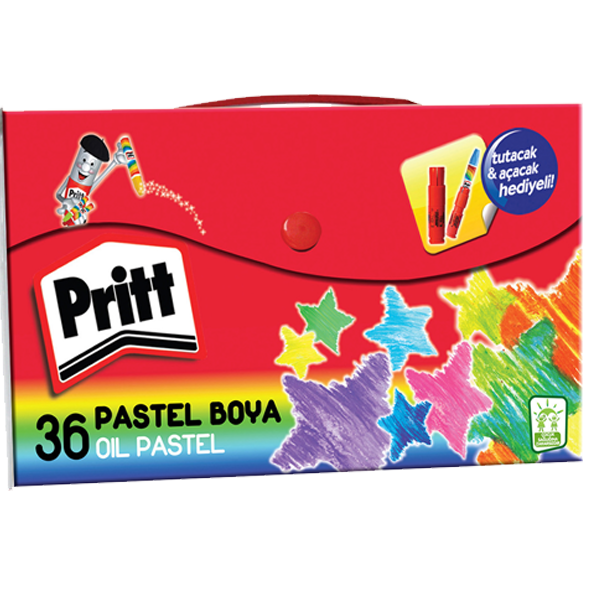 pritt pastel boya 36 renk canta 1048065 56367.png