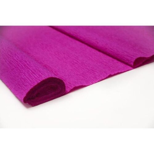 Puti Krapon Kağıdı 50X200Cm Fuşya 5398 (10 Lu Paket)