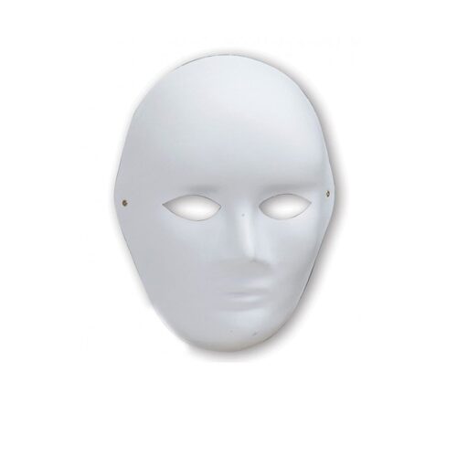 Puti Maske Karton Küçük Surat 5169