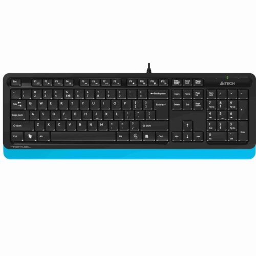Q TR Usb Fsytyler Multimedya Kablolu Klavye Mavi FK10
