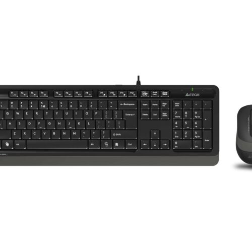 Q TR Usb Multimedia Kablolu Klavye Mouse Seti Gri F1010