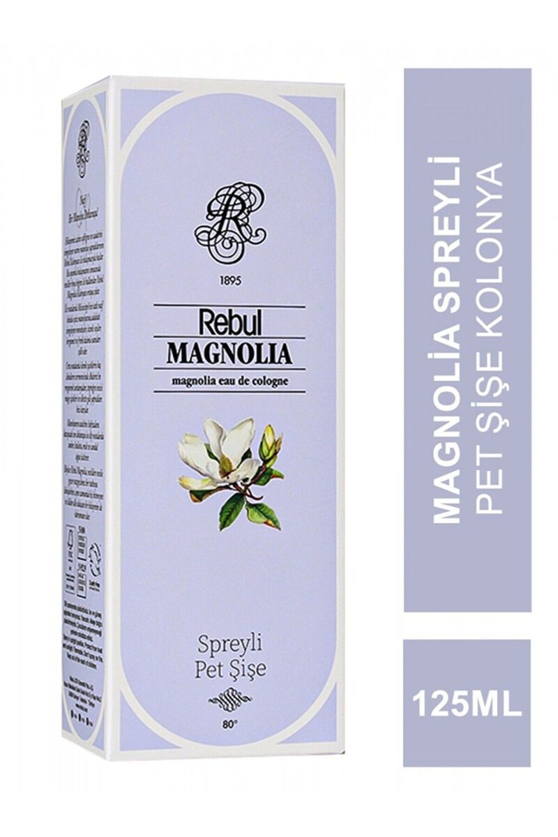 rebul magnolia kolonya pet 125ml rebul magnolia kolonya pet 125ml