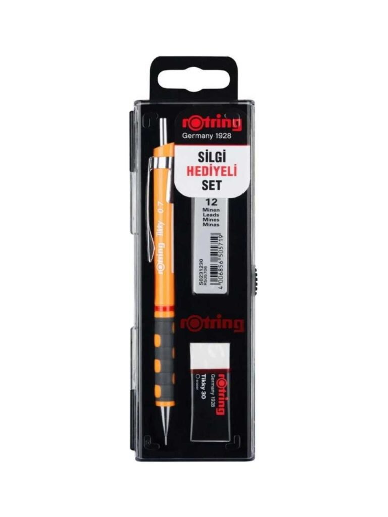 rotring okul seti tikky rd 0 7 min silgi hediyeli mango turuncu 491335.jpg