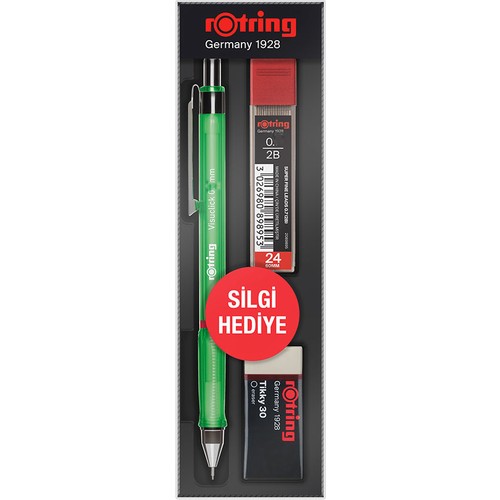 rotring okul seti visuclick versatil kalem min silgi 0 5 mm yesil ro vk05 yesil 255822.jpg