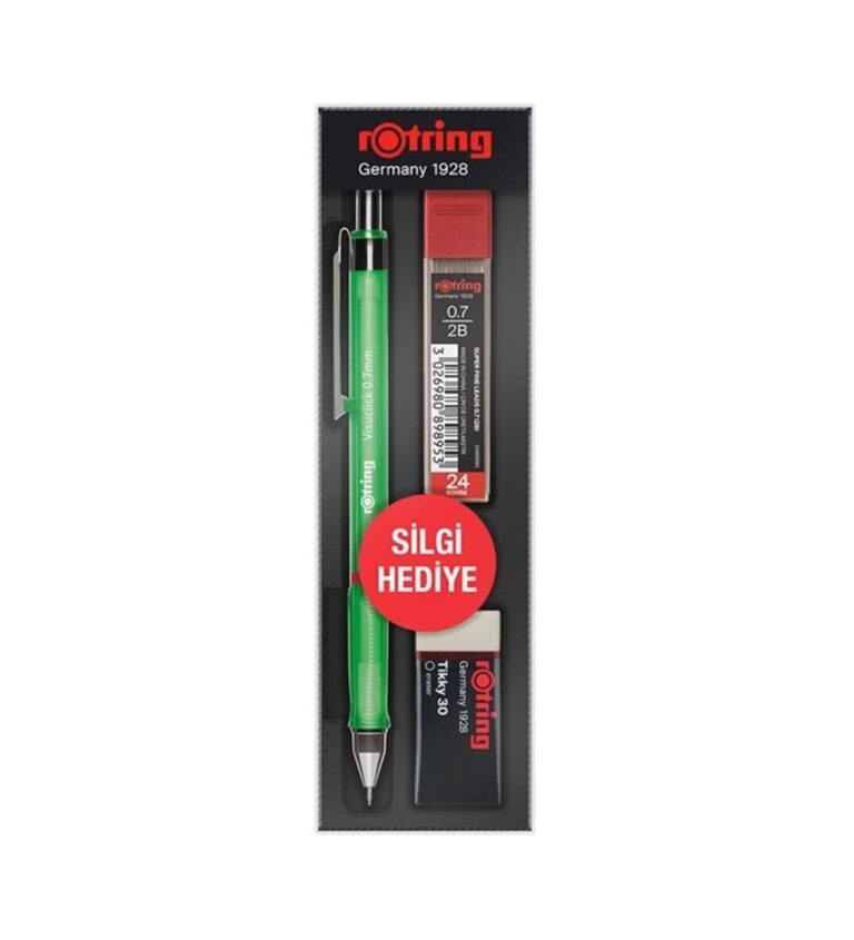 rotring okul seti visuclick versatil min silgi 0 7 mm opak yesil ro vk07 471097.jpg