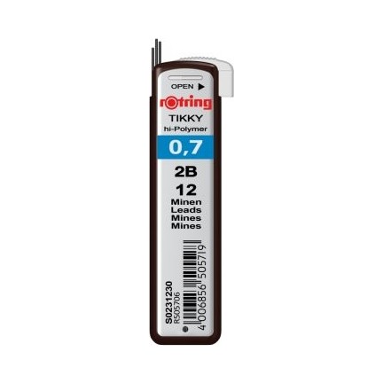 rotring s0231230 min hi polymer 2b 0 7 mm versatil kalem ucu 10 tup 231843.jpg