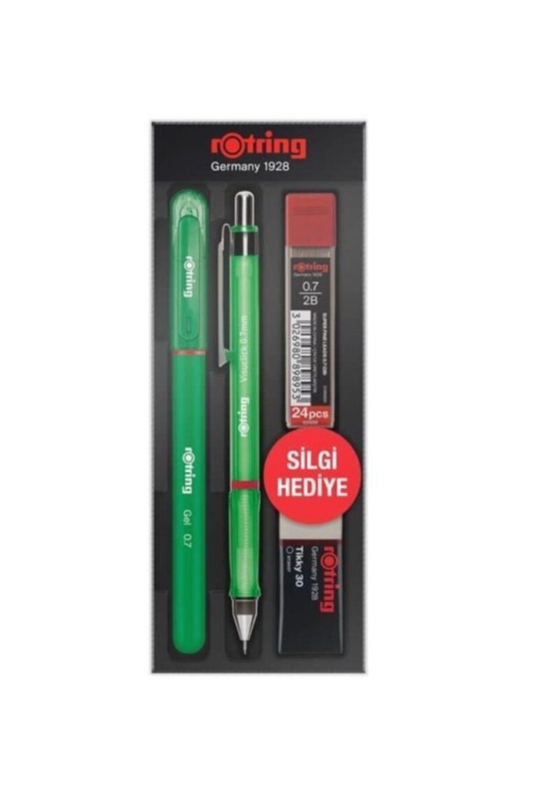 rotring visuclick jel okul seti 0 7 mm yesil 490430.jpg