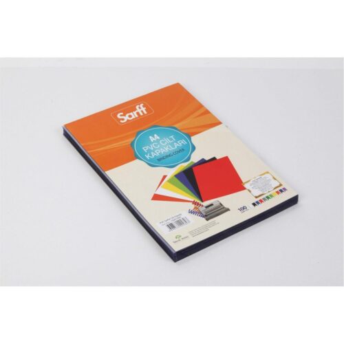Sarff A4 Cilt Kapağı 160 Micron Şeffaf (100 Lü Paket)