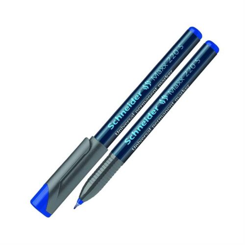 Schneider Asetat Kalemi Permanent S Seri 0.4 Mm Mavi 220 (10 Lu Paket)