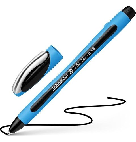 Schneider Tükenmez Kalem Slider Memo Xb 1.0 Mm Bilye Uç Siyah (10 Lu Paket) 150201