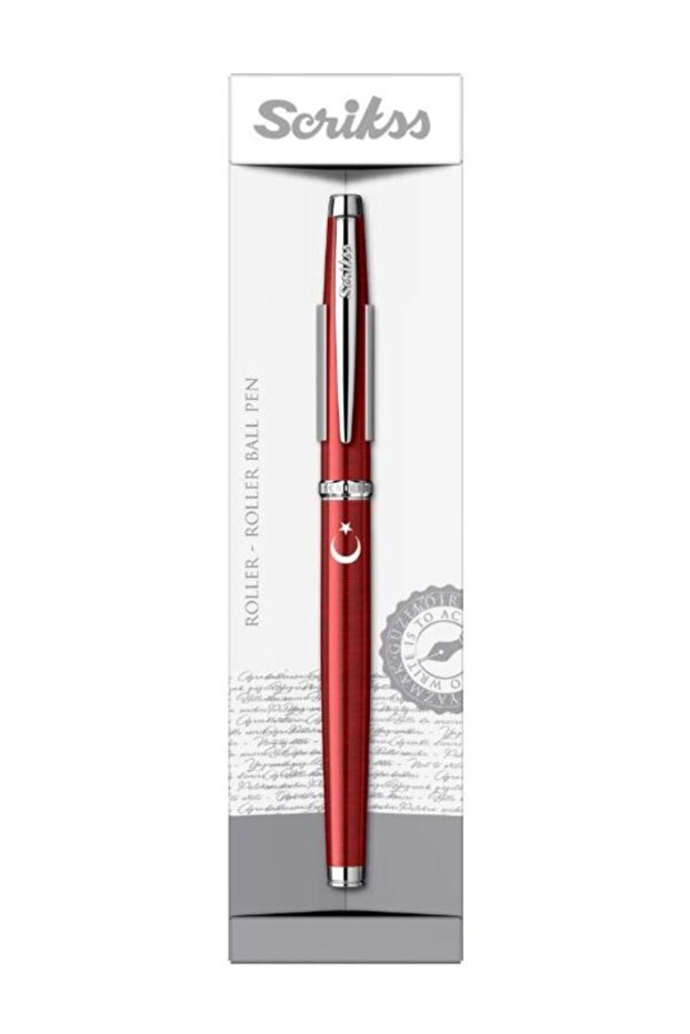 scrikss roller 33 kirmizi ay yildiz baskili seffaf amb 511227.jpg