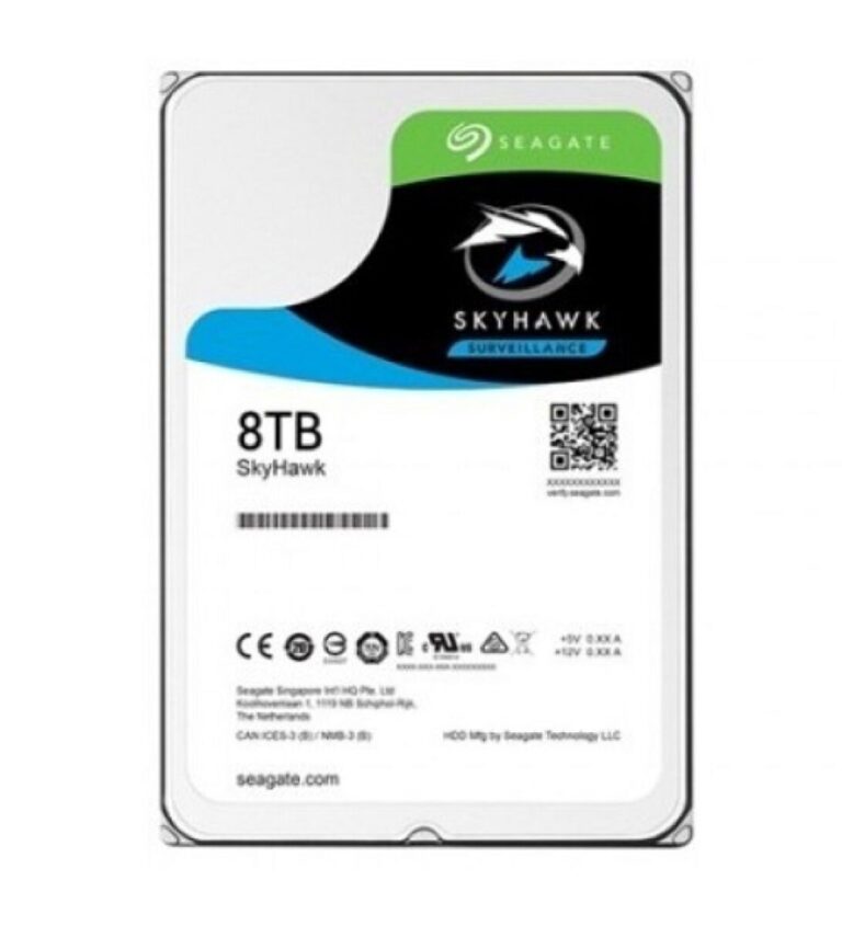seagate 8tb st8000vx010 256 mb Önbellek 5400 rpm 3.5" 7 24 güvenlik harddisk