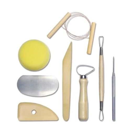 Rich Seramik Başlangıç Seti 8 Parça (Pottery Tool Kit) FRÇ-01517