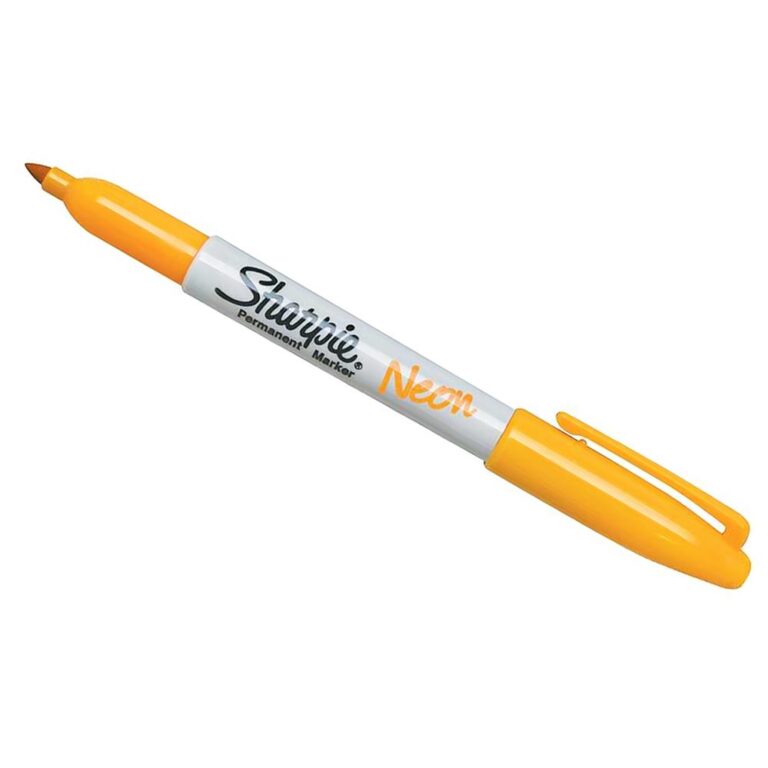 sharpie 1881077 markor permanent kalem fine uc neon fosforlu turuncu 12 li kutu 231911.jpg