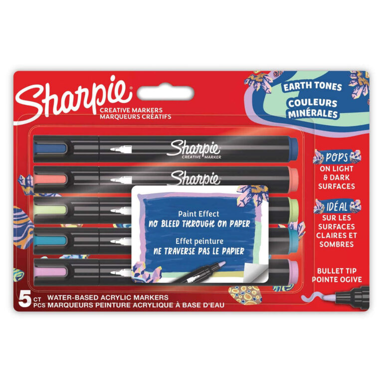 sharpie markor akrilik doga tonlari yuvarlak uc 5 li bl sh 2213380 493186.jpg