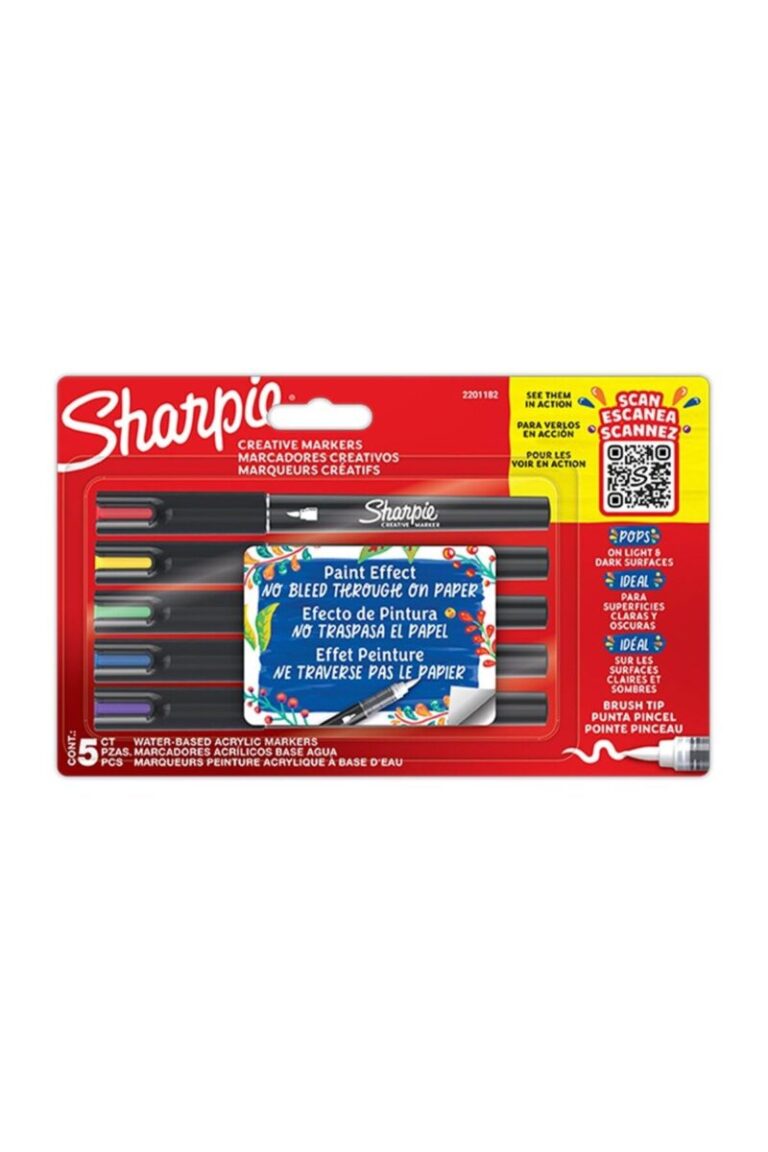 sharpie markor akrilik firca uc 5 li bls 2201182 469968.jpg