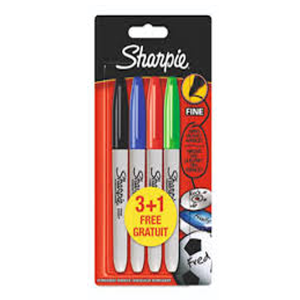 sharpie permanent fine canli renk 4 lu 163589.png