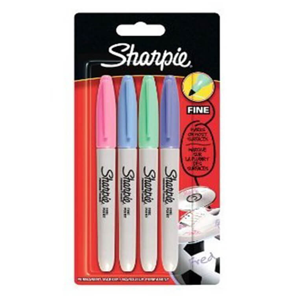 sharpie permanent fine pastel renk 4 lu 163590.png