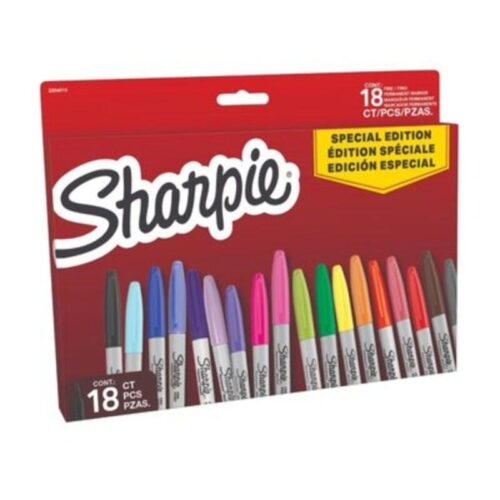 Sharpie Permanent Markör Kalem Fine 18 Renk 2204015