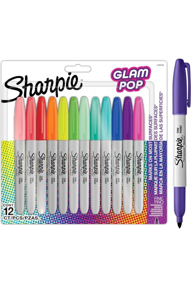 sharpie permanent markor fine glam pop 12 li bls 480866.jpg sharpie permanent markor fine glam pop 12 li bls 480866.jpg