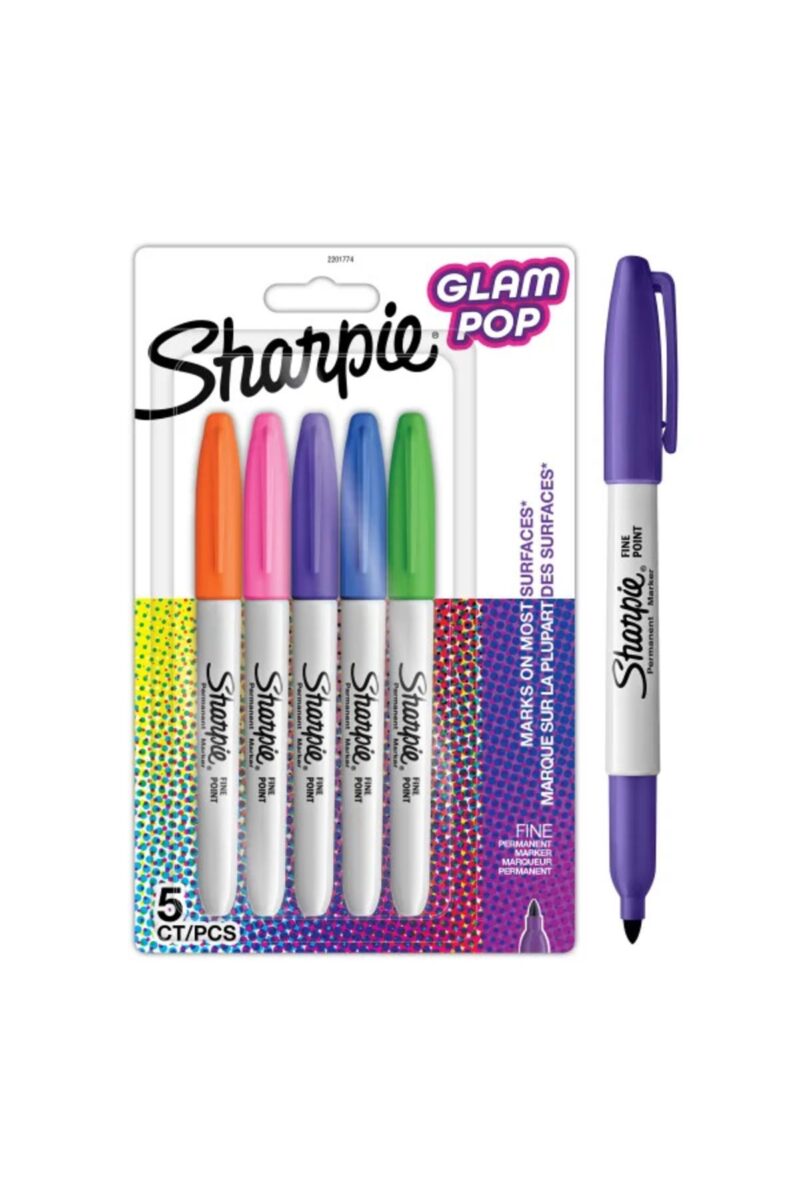 sharpie permanent markor fine glam pop 5 li bls 480875.jpg sharpie permanent markor fine glam pop 5 li bls 480875.jpg