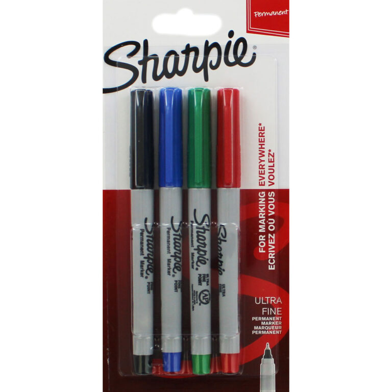 sharpie permanent markor kalem ultra fine super ince uc 4 lu standard renkler 241659.jpg