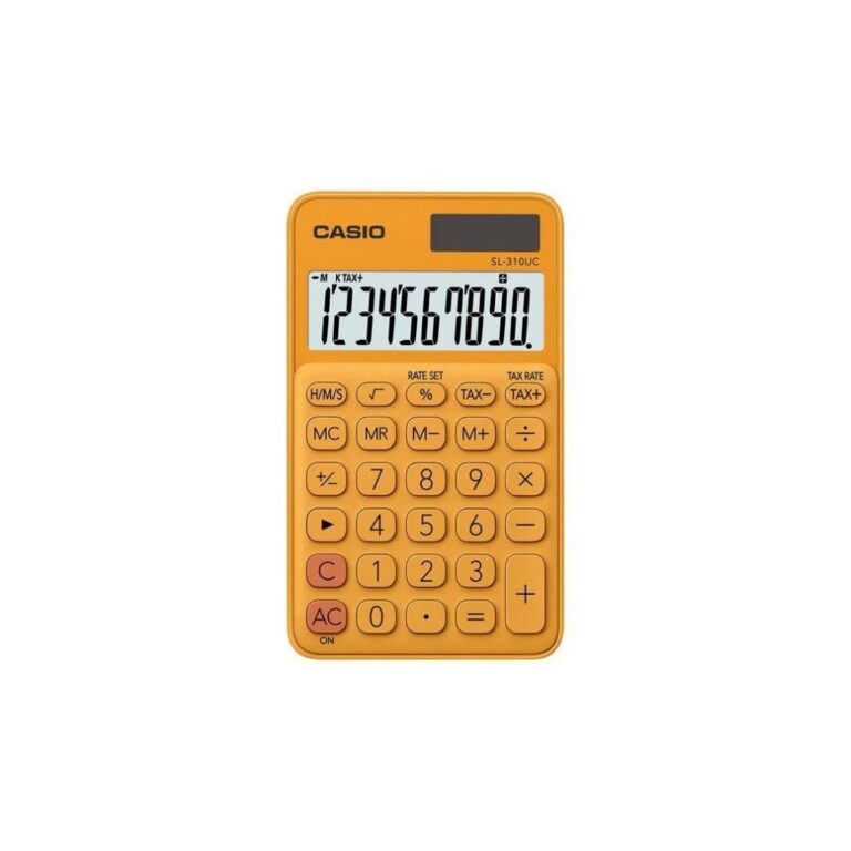 sl 310uc rg cep tipi 10 hane turuncu hesap makinesi 436042.jpg