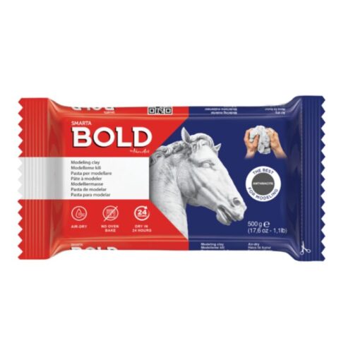 Smarta Bold Seramik Hamuru Bold Antrasit 500 Gram