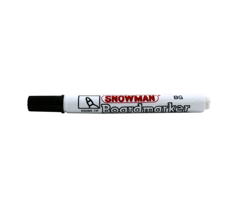 snowman bg12 tahta kalemi yuvarlak uclu siyah 12 li kutu 238062.jpg